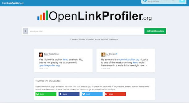 open-link-profiler
